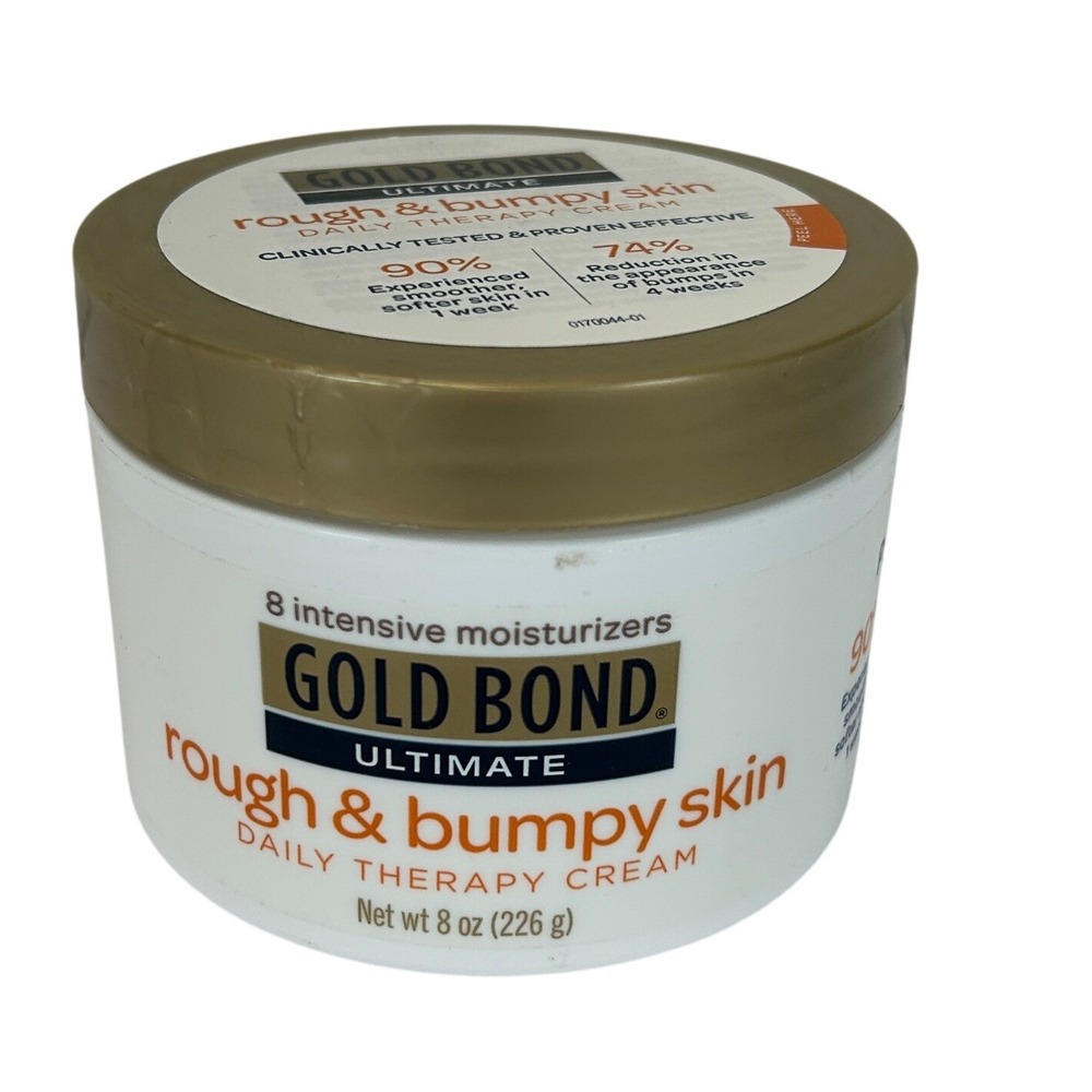 Gold Bond Ultimate Rough & Bumpy Skin Daily Therapy Cream 8oz AHA BHA PHA 05070